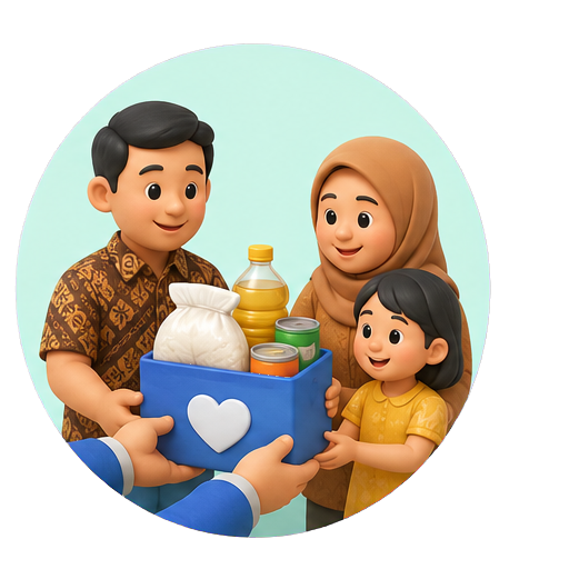Ilustrasi bantuan sosial Desa Matobe
