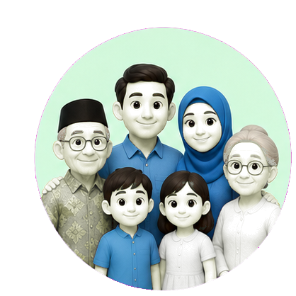 Ilustrasi jumlah penduduk