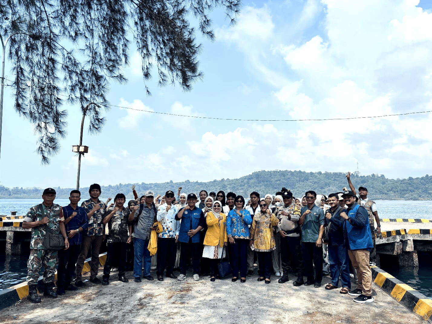 Penyambutan Mahasiswa KKN UNP 2026 di Kepulauan Mentawai, Kecamatan Sikakap