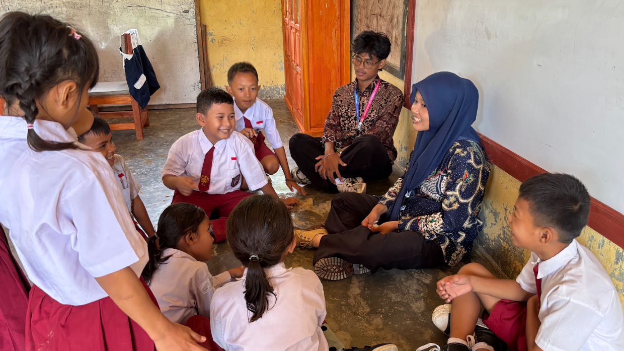 Mahasiswa KKN MATOBE UNP 2026 Mendorong Kreativitas dan Kemampuan Berkomunikasi Anak melalui Storytelling